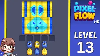 Pixel Flow Level 13 board preview