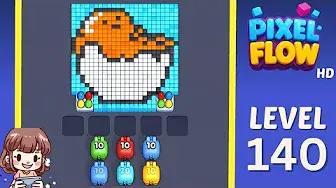 Pixel Flow Level 140 board preview