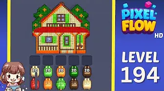 Pixel Flow Level 194 board preview