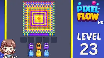 Pixel Flow Level 23 board preview
