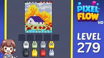 Pixel Flow Level 279 board preview