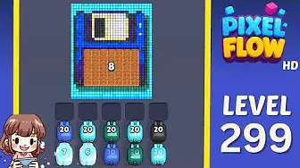 Pixel Flow Level 299 board preview
