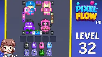 Pixel Flow Level 32 board preview