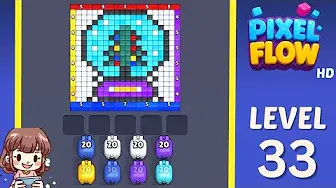 Pixel Flow Level 33 board preview