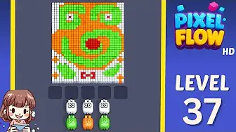 Pixel Flow Level 37 board preview