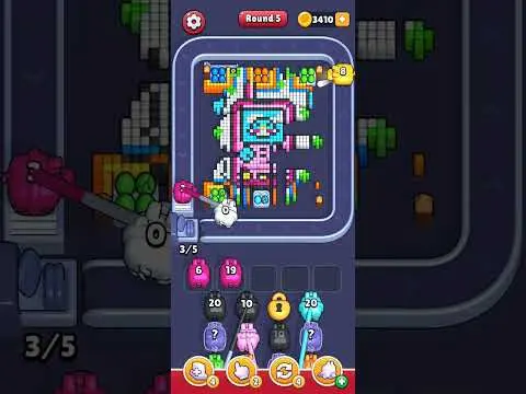 Pixel Flow Level 5 board preview