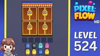 Pixel Flow Level 524 board preview