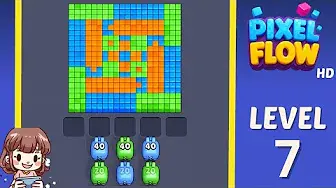 Pixel Flow Level 7 board preview
