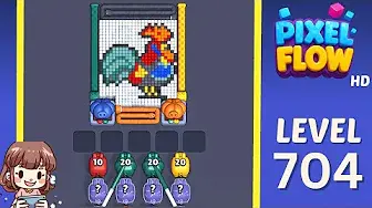 Pixel Flow Level 704 board preview