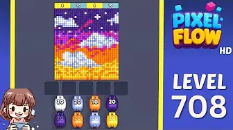 Pixel Flow Level 708 board preview