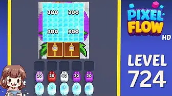 Pixel Flow Level 724 board preview