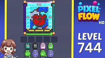 Pixel Flow Level 744 board preview
