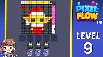 Pixel Flow Level 9 board preview
